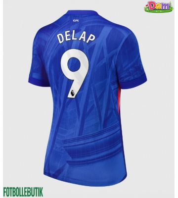 Chelsea Liam Delap #9 Hemmatröja Kvinnor 2025-26 Kortärmad